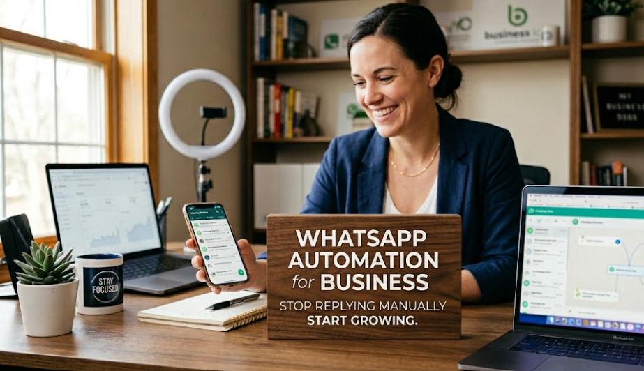 WhatsApp Automation for Business: Stop Replying Manually. Start Growing.